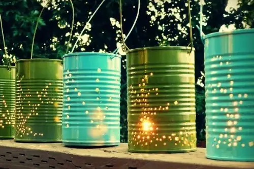 DIY: variante de iluminat pentru gradina