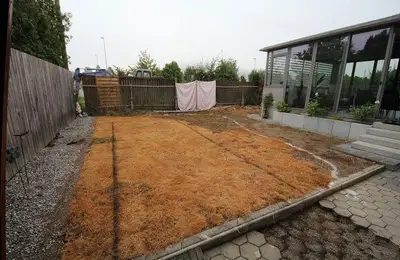Artificial Lake Built in Backyard by Family Members