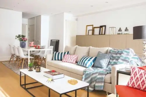Ambient primavaratic intr-o amenajare cocheta de apartament