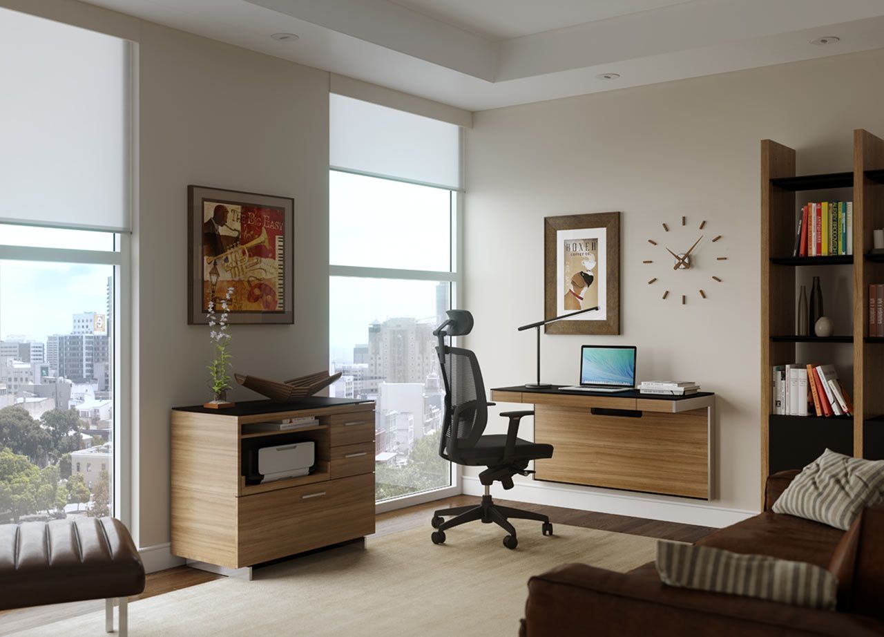 The Suspended Desk: Multifunctionality for Small Spaces