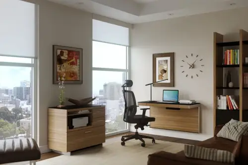 Biroul suspendat multifunctionalitate pentru spatii mici
