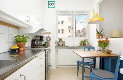 Stockholm Apartment: Scandinavian Essence in 30 sq m