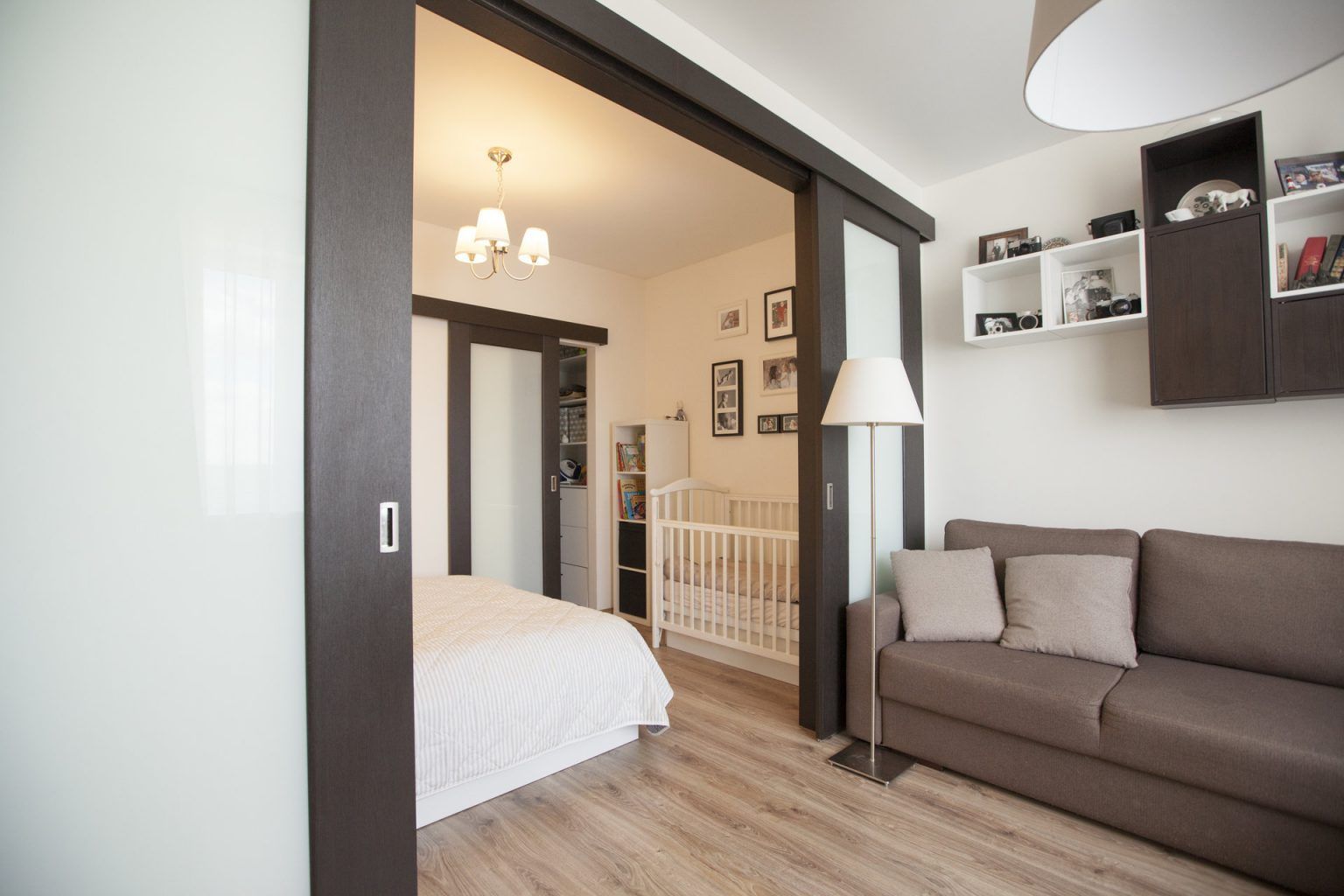 Designing a 45 sq m Space as a Two-Bedroom Apartment
