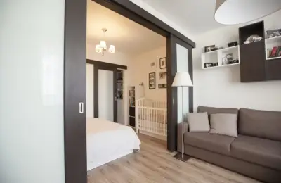 Designing a 45 sq m Space as a Two-Bedroom Apartment