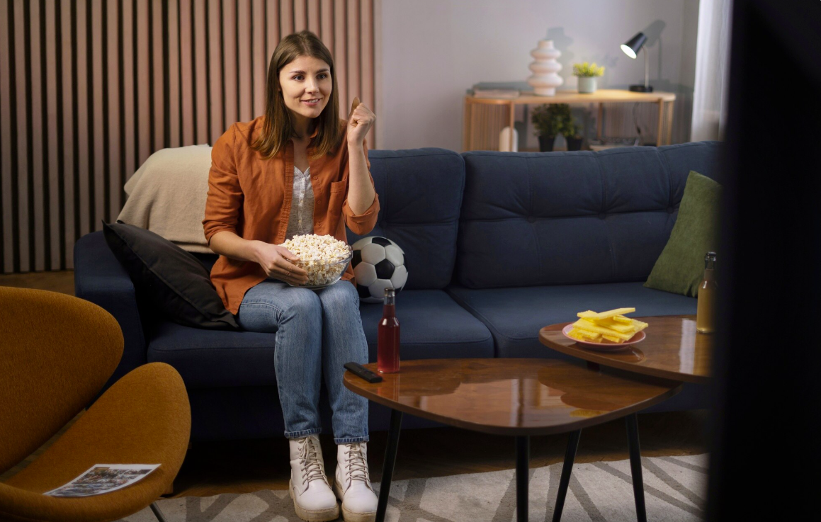 Cum arată un living cu o comodă TV bine aleasă și de ce contează mai mult decât canapeaua