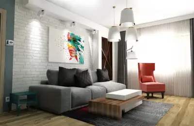 An Original Mix of Styles in the Design of a 77sqm Apartment