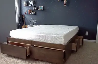Bed Ideas with Storage Space