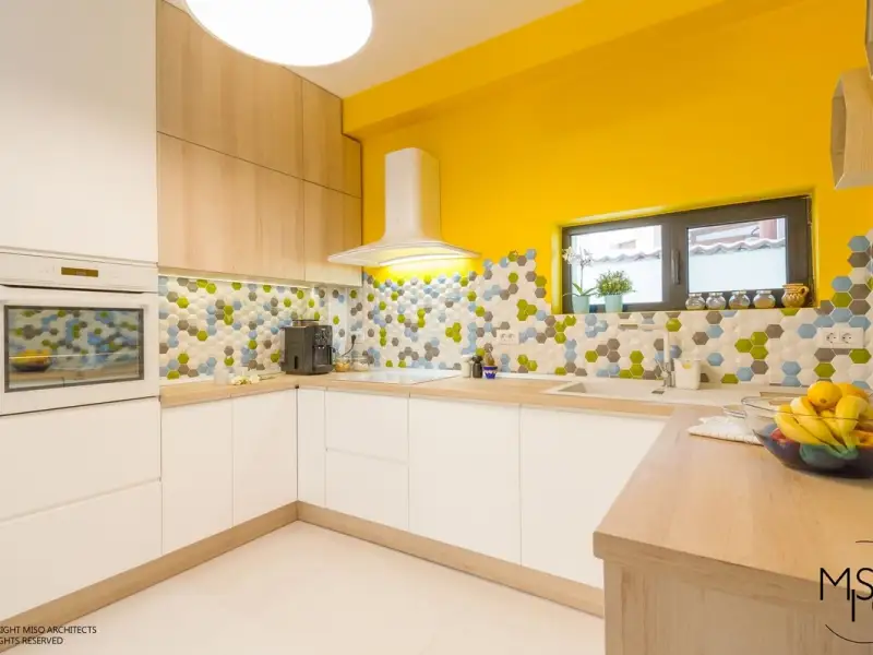 Amenajarea unui apartament din Bucuresti inspirata de piese Lego