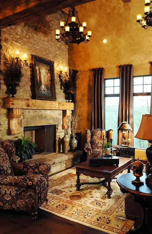 Tuscan Style Homes: Charming Interiors