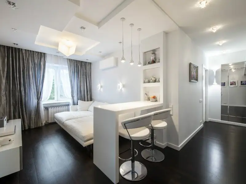 Amenajare moderna de apartament in tonuri vibrante