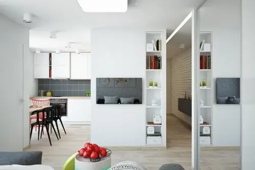 Apartament mic, luminos si compact