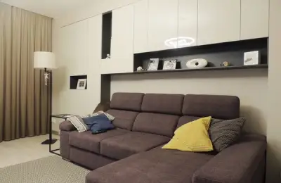 Simplicity and Modern Accents for a 3-Bedroom Apartment