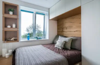Scandinavian Contrast Design for a Young Family