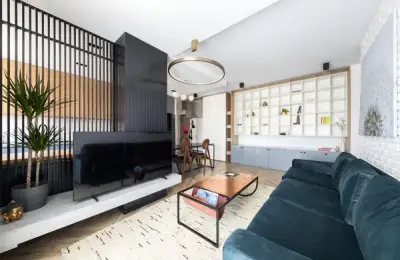 Nature's Inspiration: Modern Design for a 138 sq m Apartment