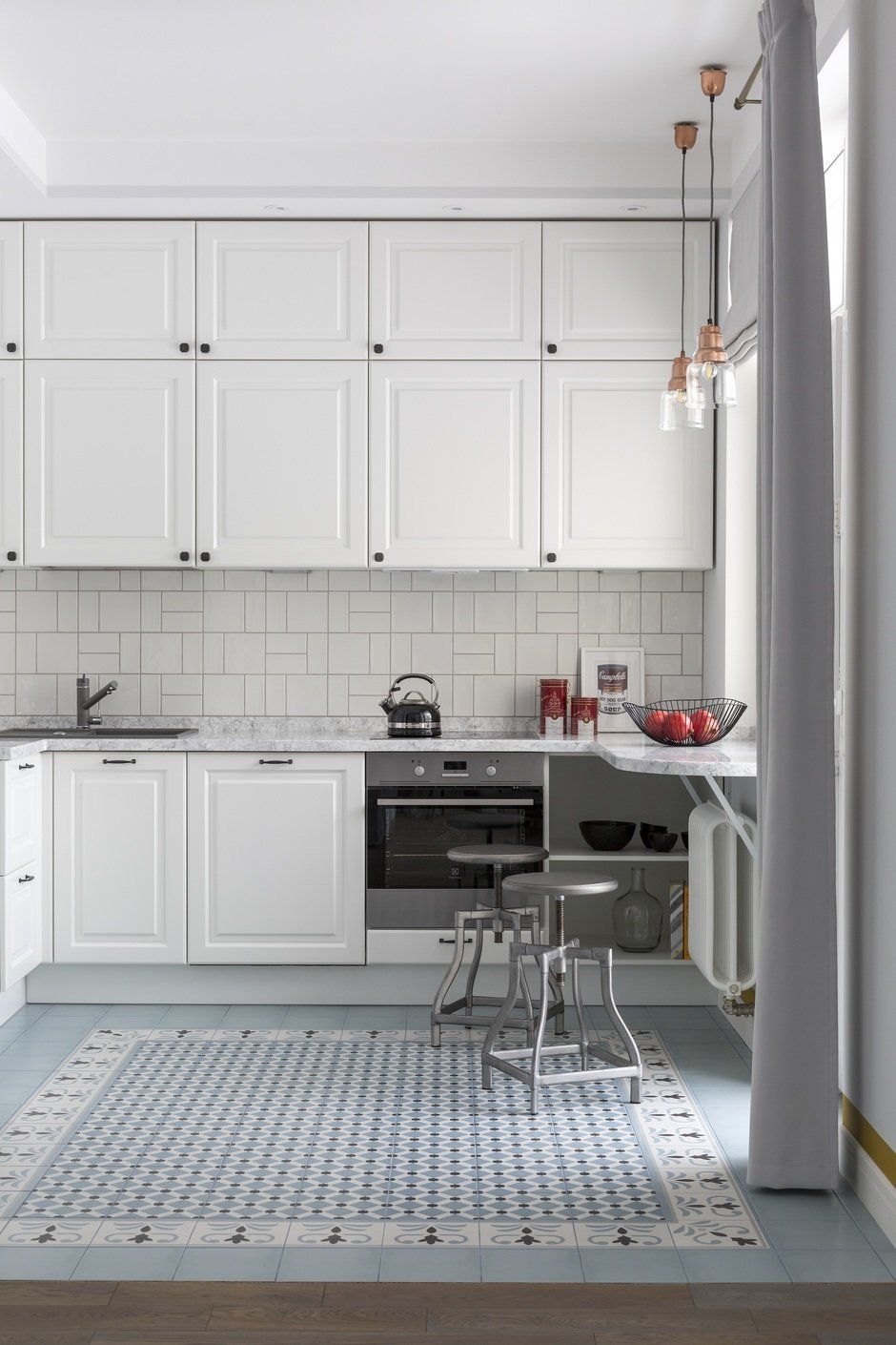 A 55 sq m space transforms into a charming two-bedroom apartment