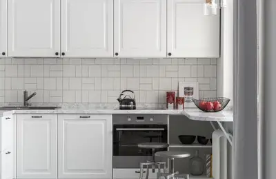 A 55 sq m space transforms into a charming two-bedroom apartment
