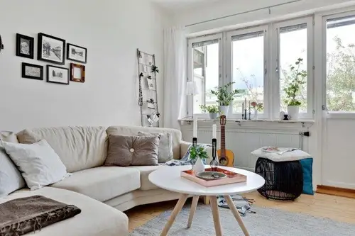 Minimalism si confort in amenajarea delicata a unui apartament