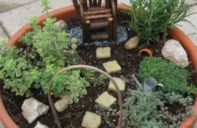 Create a Mini Aromatic Herb Garden in Pots