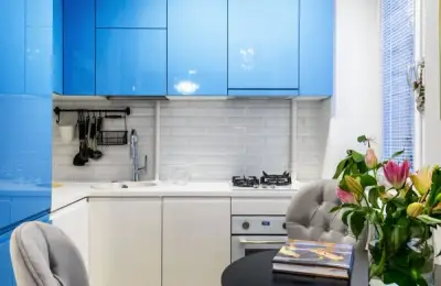 Color Accents in the Design of a 29 sq m Space