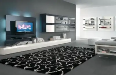 Living Room Furniture with Dedicated TV Space