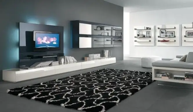 Living Room Furniture with Dedicated TV Space