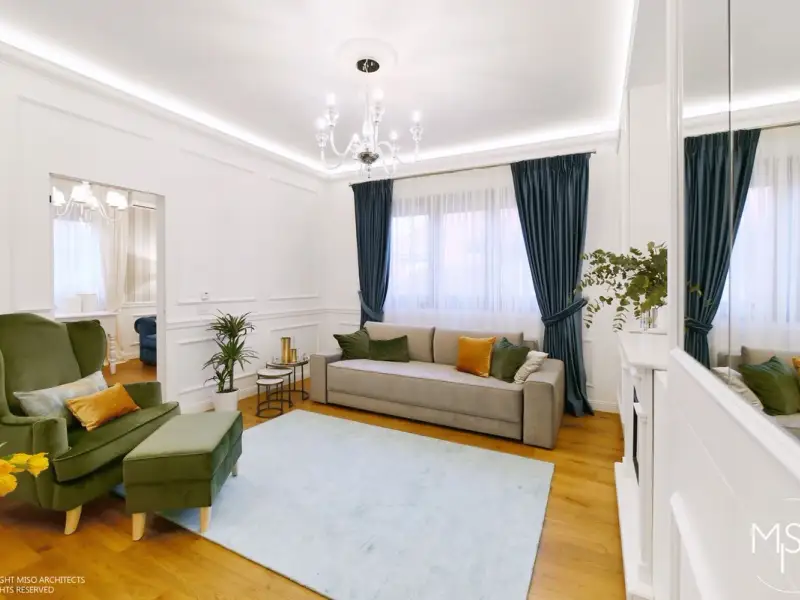O amenajare eleganta intr-un apartament de 68 mp din Bucuresti