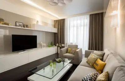 Unconventional Design in a Two-Bedroom Apartment