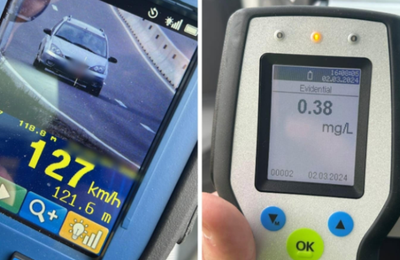 Un bărbat din Turda a rămas fără permis după ce a fost prins circulând cu peste 120 km/h pe DN1 – E60, în zona localității Copăceni