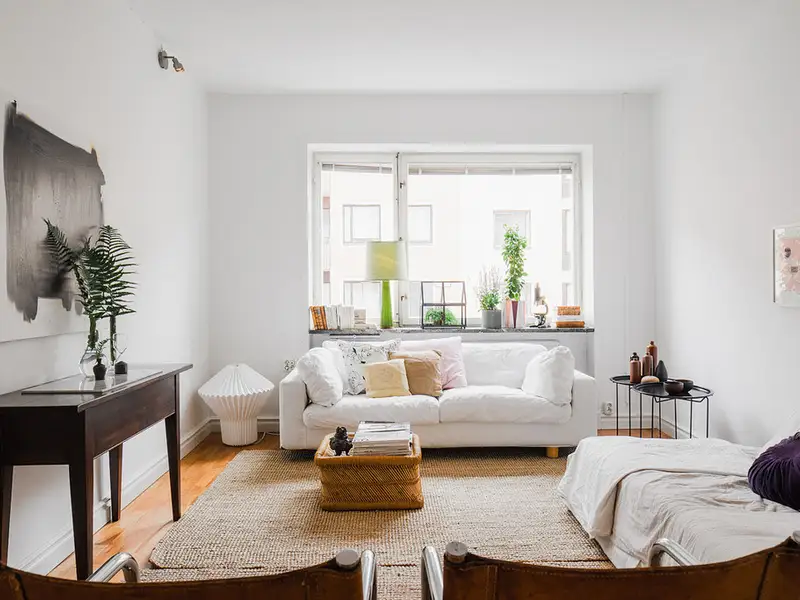 Model de amenajare a unui apartament lung si ingust