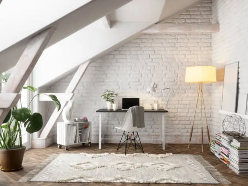 Transformarea mansardei în birou: sfaturi practice