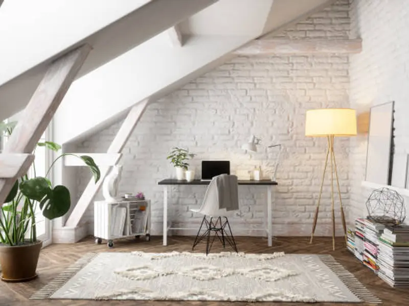 Transformarea mansardei în birou: sfaturi practice