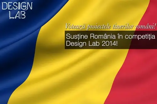 Sustine Romania la Electrolux Design Lab 2014!