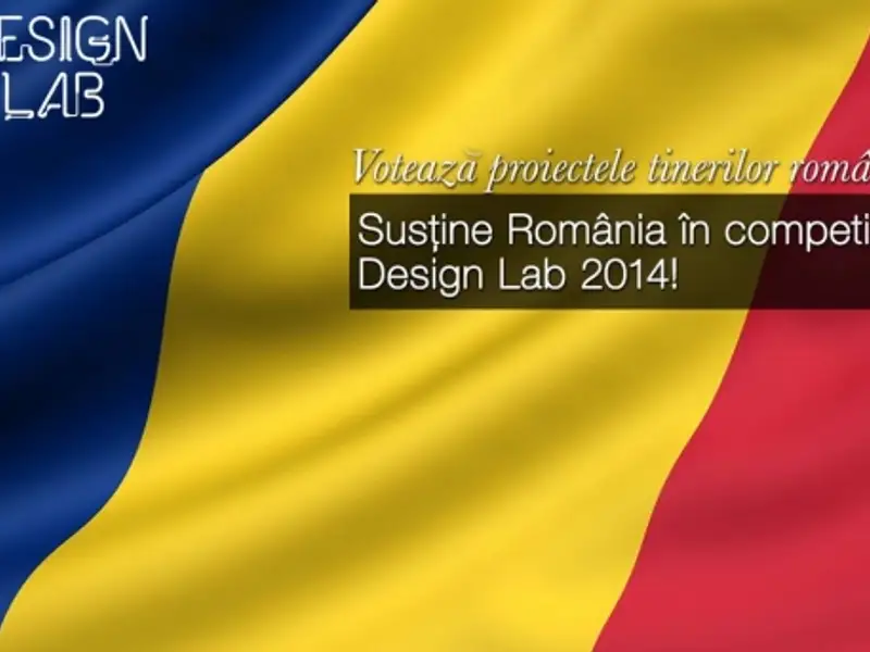 Sustine Romania la Electrolux Design Lab 2014!