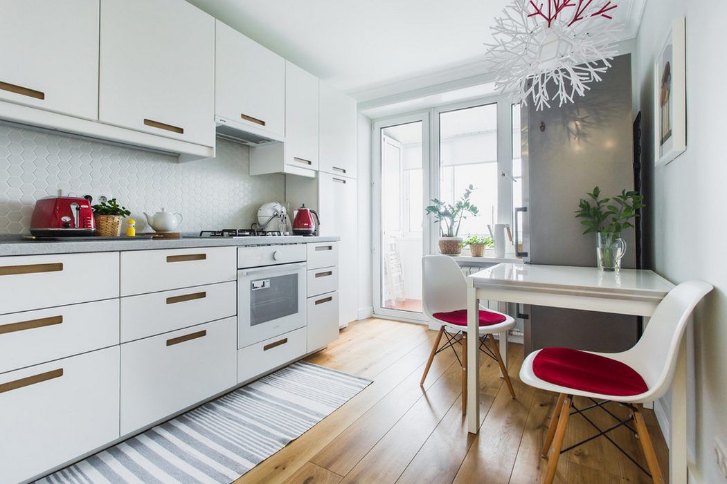 Amenajare functionala construita intr-un apartament de 33 mp