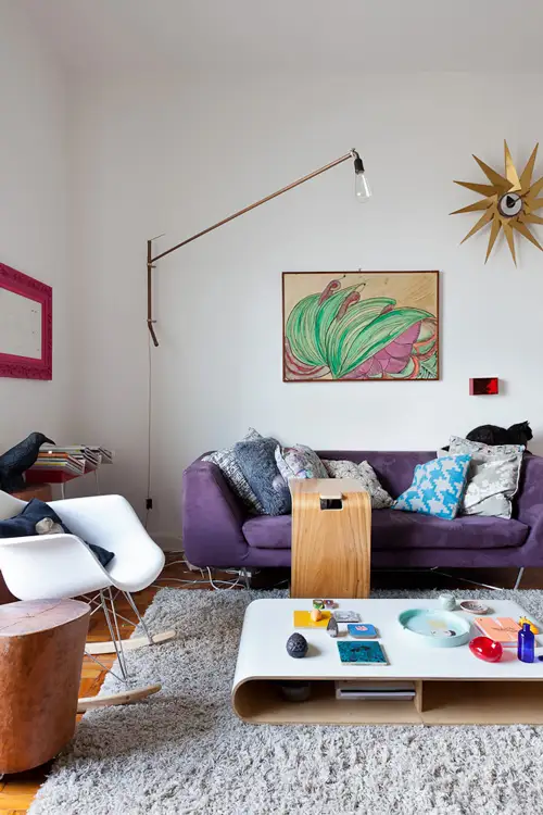 Decor in nuante de violet