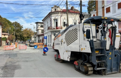 Trafic închis total pe strada Ion Lahovari din Constanța. Încep lucrările de reabilitare a carosabilului