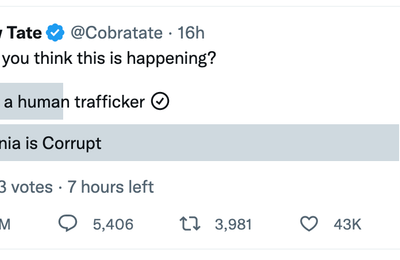 Tristan Tate se plânge din arest: „Mii de susținători musulmani i-au scris fratelui meu. Mie nici macar un singur creștin nu mi-a scris”