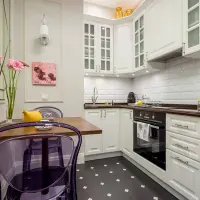 Luminoasa si primitoare aceasta amenajare de bucatarie