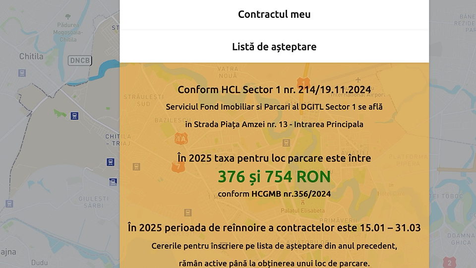 Contractele pentru locurile de parcare de reședință din Sectorul 1 se vor reînnoi începând de mâine. Vezi până când pot fi rezervate și ce documente sunt necesare pentru locuitorii sectorului.