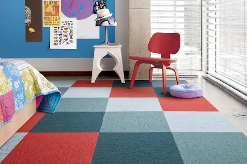 Idei pentru camera copiilor – covoare colorate