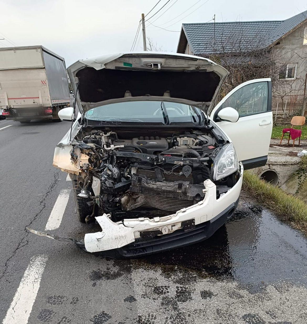 Accident rutier, vineri, 17 noiembrie, în localitatea Nima