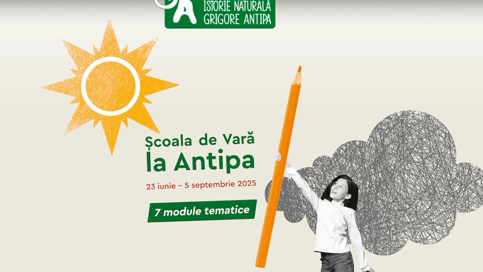 Școala de Vară 2025 la Antipa, o vacanță în lumea științei și a naturii