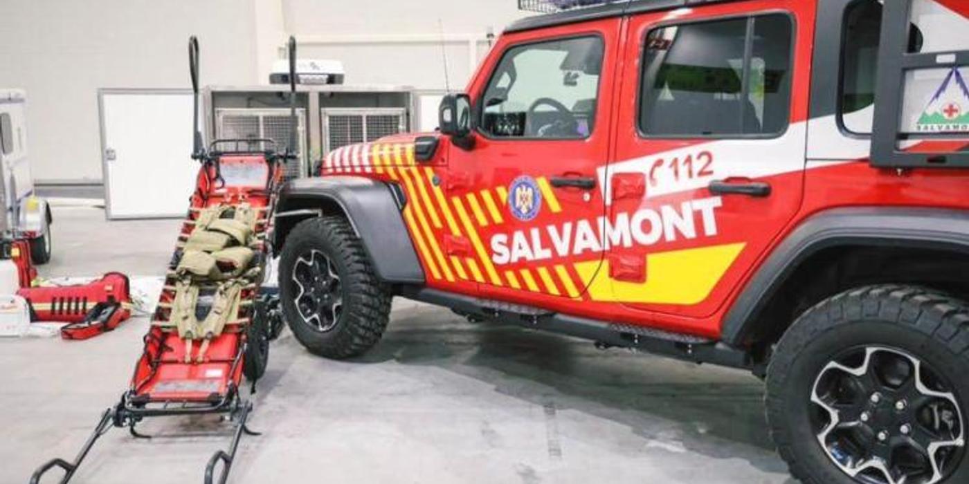 Încă o utilitară a intrat în flota Serviciului Public Județean Salvamont-Salvaspeo Cluj