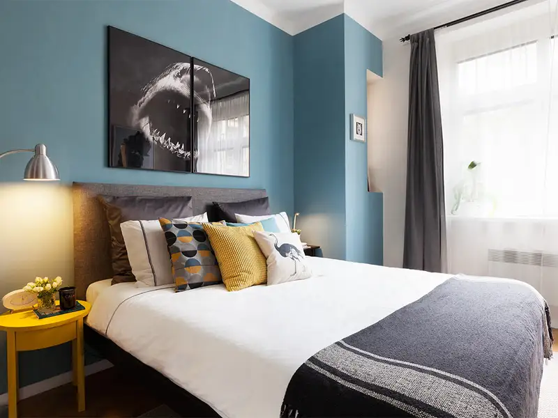 Un apartament de 45 de mp care surprinde prin detaliile sofisticate