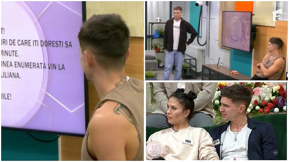 Cristian, pus pe gânduri de un mesaj afișat pe plasmă despre Maria