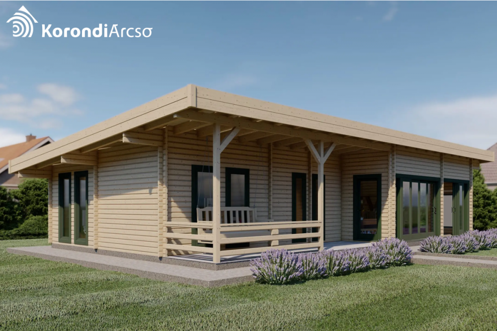 Case din grinzi eficiente energetic pentru camping și vacanțe, proiecte puse la punct de Arcso