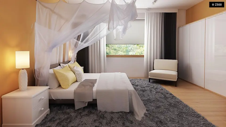 Proiect de casa mica cu o suprafata de 74 metri patrati