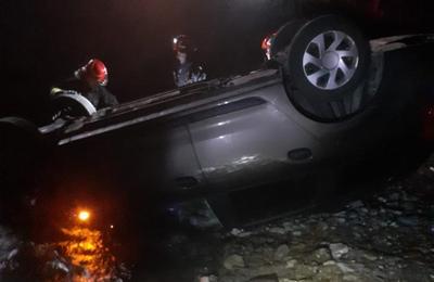 Accident rutier, seara trecută, pe DJ 108C, între localitățile Scrind-Frăsinet și Răchițele