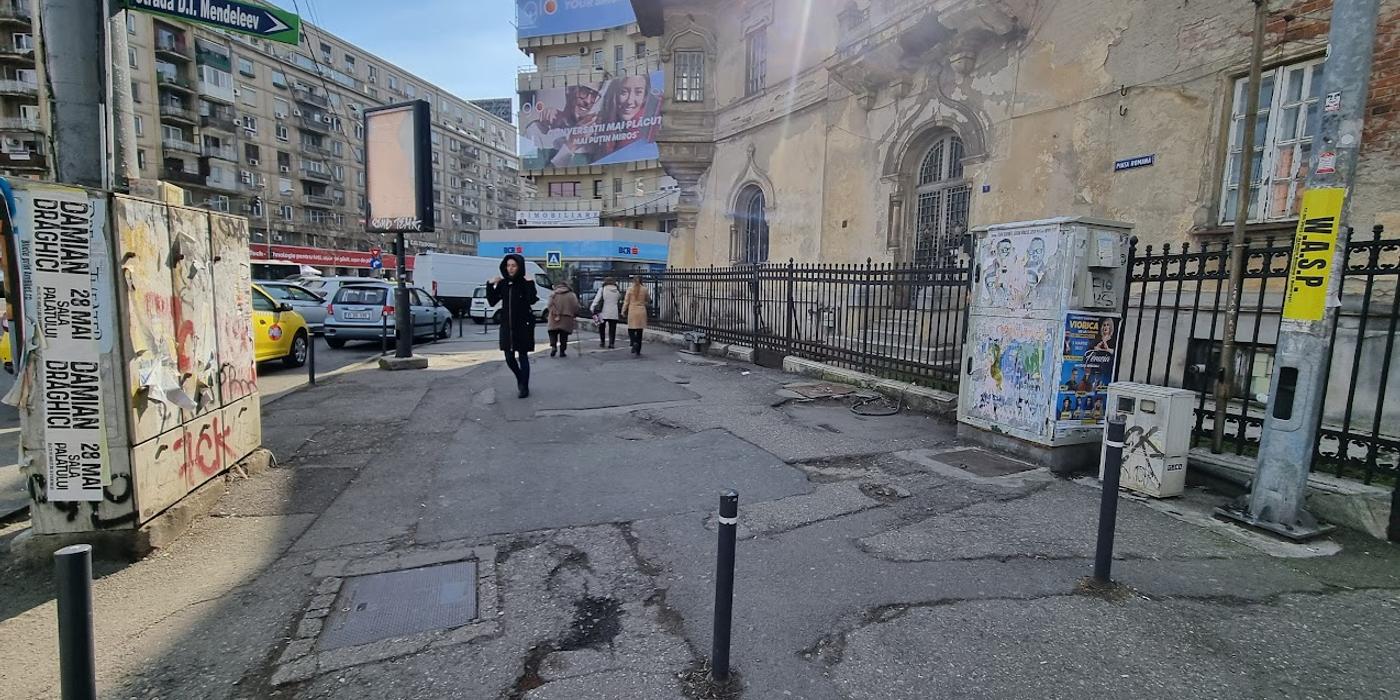 Bulevardul Magheru și Piața Romană aflate în administrarea Primăriei Capitalei sunt lăsate să se degradeze