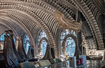 The Story of its Design: H.R. Giger Museum Bar – Gruyères
